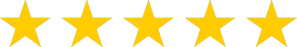5 stars rating